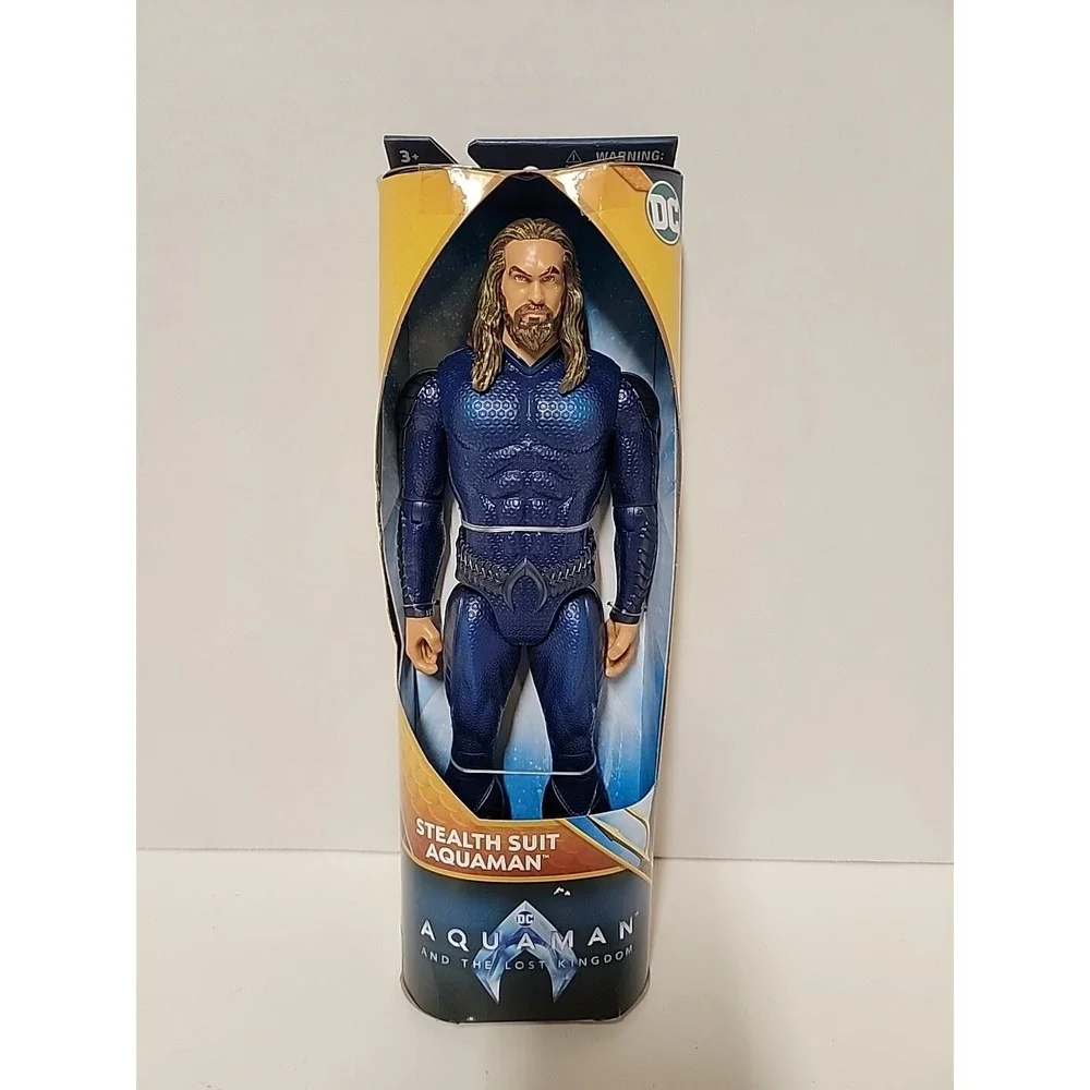 Spin Master Aquaman and the Lost Kingdom Stealth Suit 12in Figure 2023 Mamoa